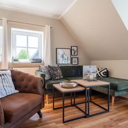 Suederpiep - 4 Individuelle Nahe Suedstrand Moewe - Stilvolle Maisonette Fuer Bis Zu 4 Personen
