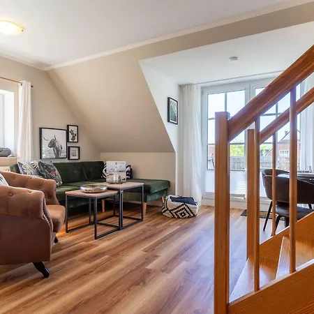 Suederpiep - 4 Individuelle Nahe Suedstrand Moewe - Stilvolle Maisonette Fuer Bis Zu 4 Personen