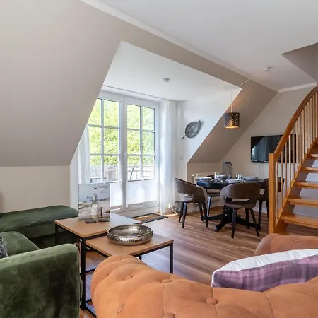 Suederpiep - 4 Individuelle Nahe Suedstrand Moewe - Stilvolle Maisonette Fuer Bis Zu 4 Personen Apartment *